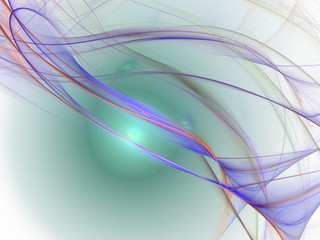 Abstract fractal background