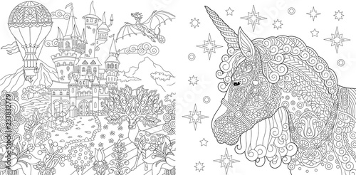 970 Top Coloring Pages For Unicorn , Free HD Download