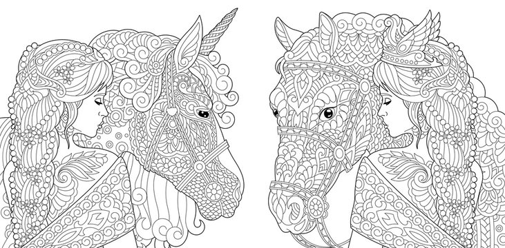 Fantasy Coloring Pages