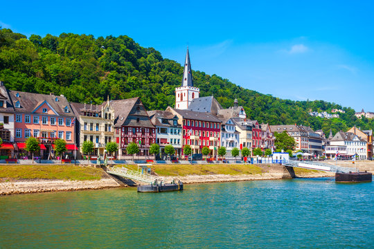 Sankt Goar town in Germany