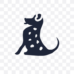 American Leopard Hound dog transparent icon. American Leopard Hound dog symbol design from Dogs collection.