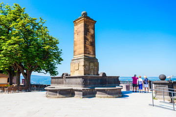 Obraz premium Ehrenbreitstein Fortress in Koblenz, Germany