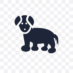 Coton De Tulear dog transparent icon. Coton De Tulear dog symbol design from Dogs collection.