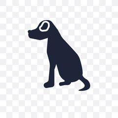 Vizsla dog transparent icon. Vizsla dog symbol design from Dogs collection.