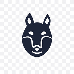 Shiba Inu dog transparent icon. Shiba Inu dog symbol design from Dogs collection.