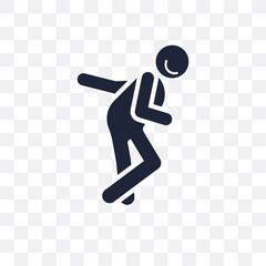 funny human transparent icon. funny human symbol design from Feelings collection.