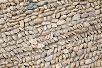 stone assembled wall