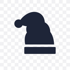 Christmas hat transparent icon. Christmas hat symbol design from Christmas collection.