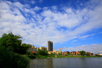 North River Park landscape, China