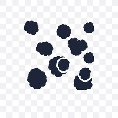 Mad cow disease transparent icon. Mad cow disease symbol design from Diseases collection.