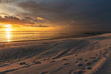 beach sunset