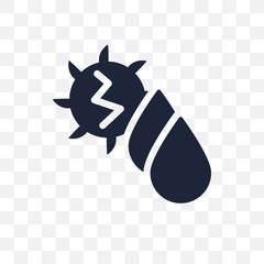 Hydro power transparent icon. Hydro power symbol design from Ecology collection.