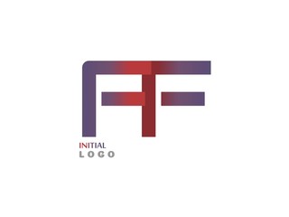 Obraz premium FF Initial Logo for your startup ventur