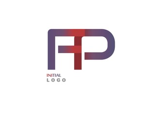 Obraz premium FP Initial Logo for your startup ventur