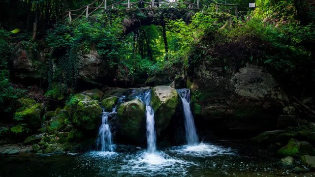 Luxemburg Schiessent&uuml;mpel M&uuml;llerthal timelapse