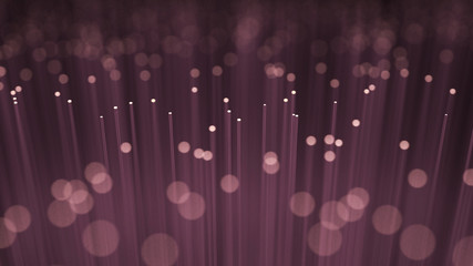 Fiber optic abstract background