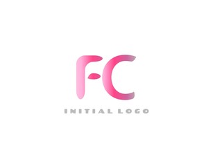  FC Initial Logo for your startup venture