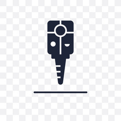 Car key transparent icon. Car key symbol design from Smarthome collection.