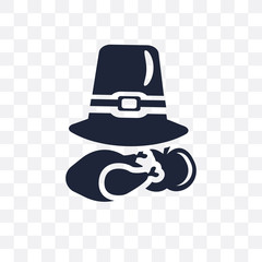 Thanksgiving Day transparent icon. Thanksgiving Day symbol design from United states of america collection.