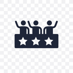 Supporter transparent icon. Supporter symbol design from Political collection.