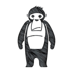 Gorilla, King Kong graphic vector