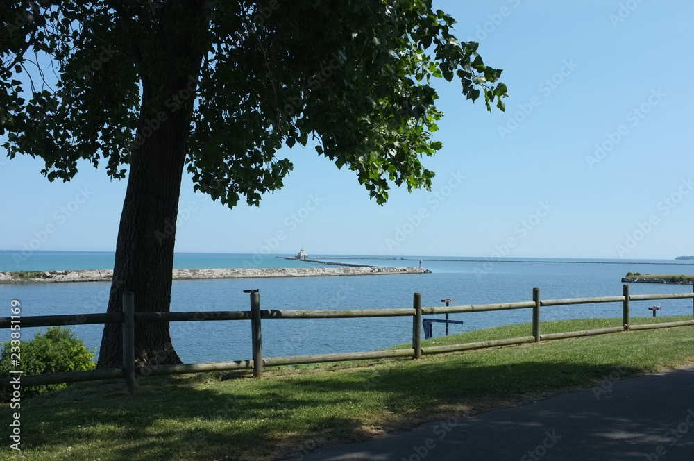 Wall mural port of oswego