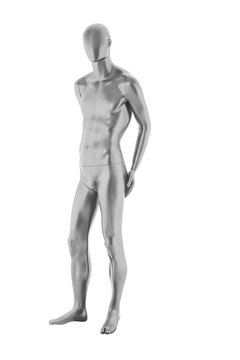 Gloss Color Mannequin Male Isolated