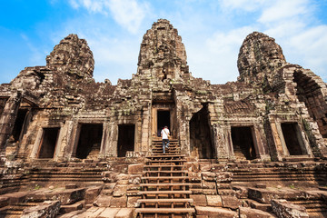 Bayon temple in Siem Reap