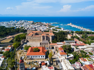 Fototapeta premium Rhodes old town in Greece
