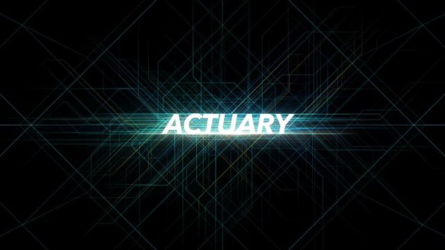 Digital Lines Tech Word - ACTUARY