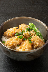 牡蠣天丼