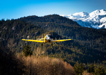 Airplane taking off