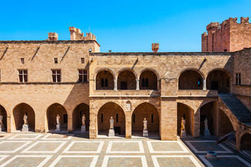 Fototapeta premium Grand Master Palace in Rhodes
