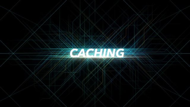 Digital Lines Tech Word - CACHING