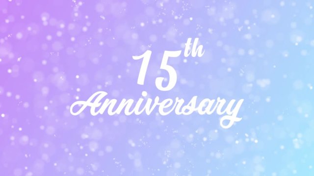 15Th Anniversary