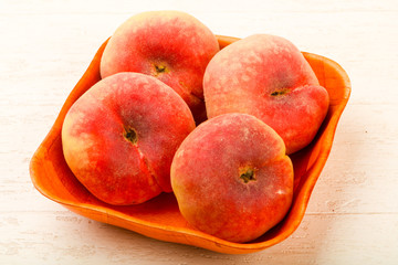 Fototapeta na wymiar Sweet peaches