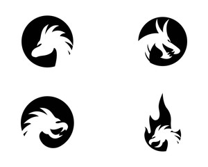 Dragon head logo