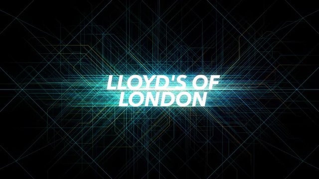Digital Lines Tech Word - LLOYD'S OF LONDON