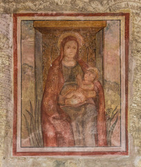 Virgin Mary Christian icon, Italy, Lombardy