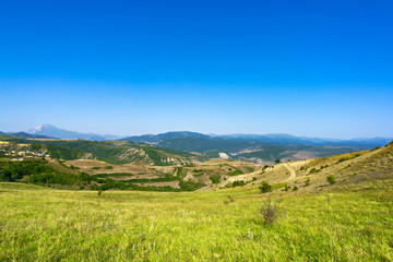 Fototapeta na wymiar Mountains in south Dagestan