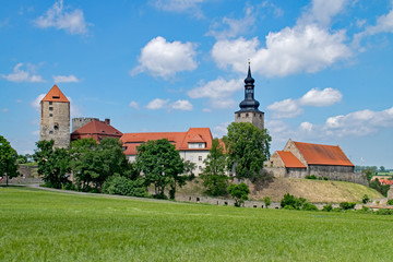 Fototapeta na wymiar Burg Querfurt, Sachsen-Anhalt, Deutschland 