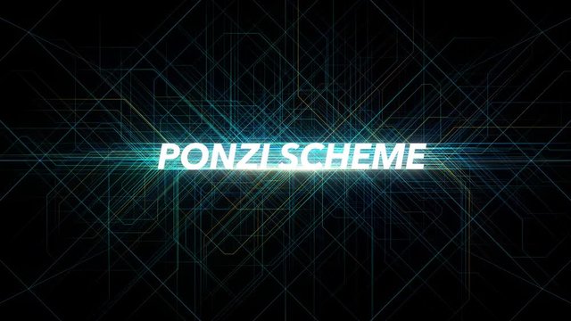 Digital Lines Tech Word - PONZI SCHEME