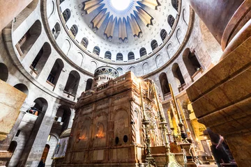 Photo sur Plexiglas moyen-Orient View of church of the Holy Sepulchre