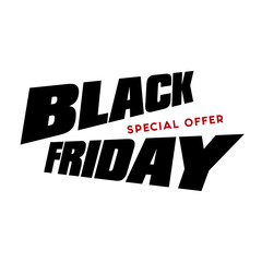 Black Friday sale vector illustration