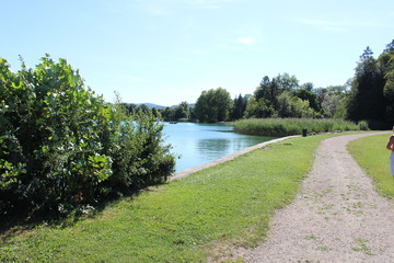 Fototapeta na wymiar Lac de nantua - Ain