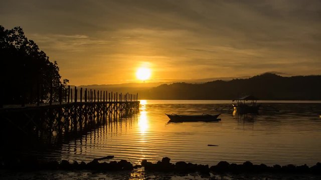 sunrise in Palawan (Philippines) - Time lapse