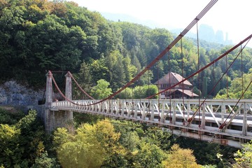 PONT DE L'ABIME - GRUFFY - HAUTE SAVOIE