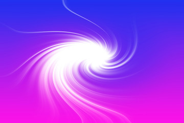 radial color pattern