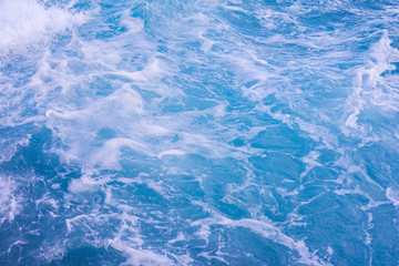 Caribbean sea at Pointe des chateaux, Grande-Terre, Guadeloupe