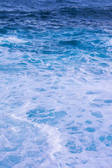 Caribbean sea at Pointe des chateaux, Grande-Terre, Guadeloupe